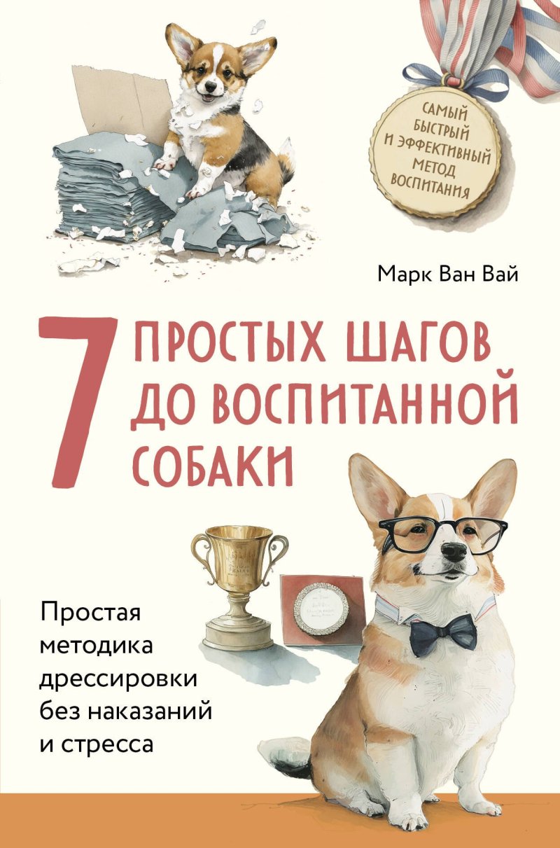 Марк Ван Вай 7 простых шагов до воспитанной собаки. Простая методика дрессировки без наказания и стресса